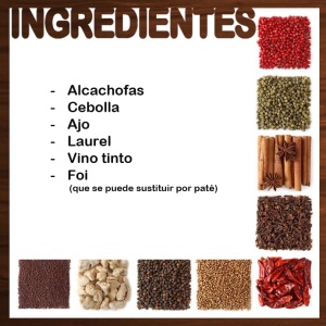 alcachofas rellenas_ingredientes